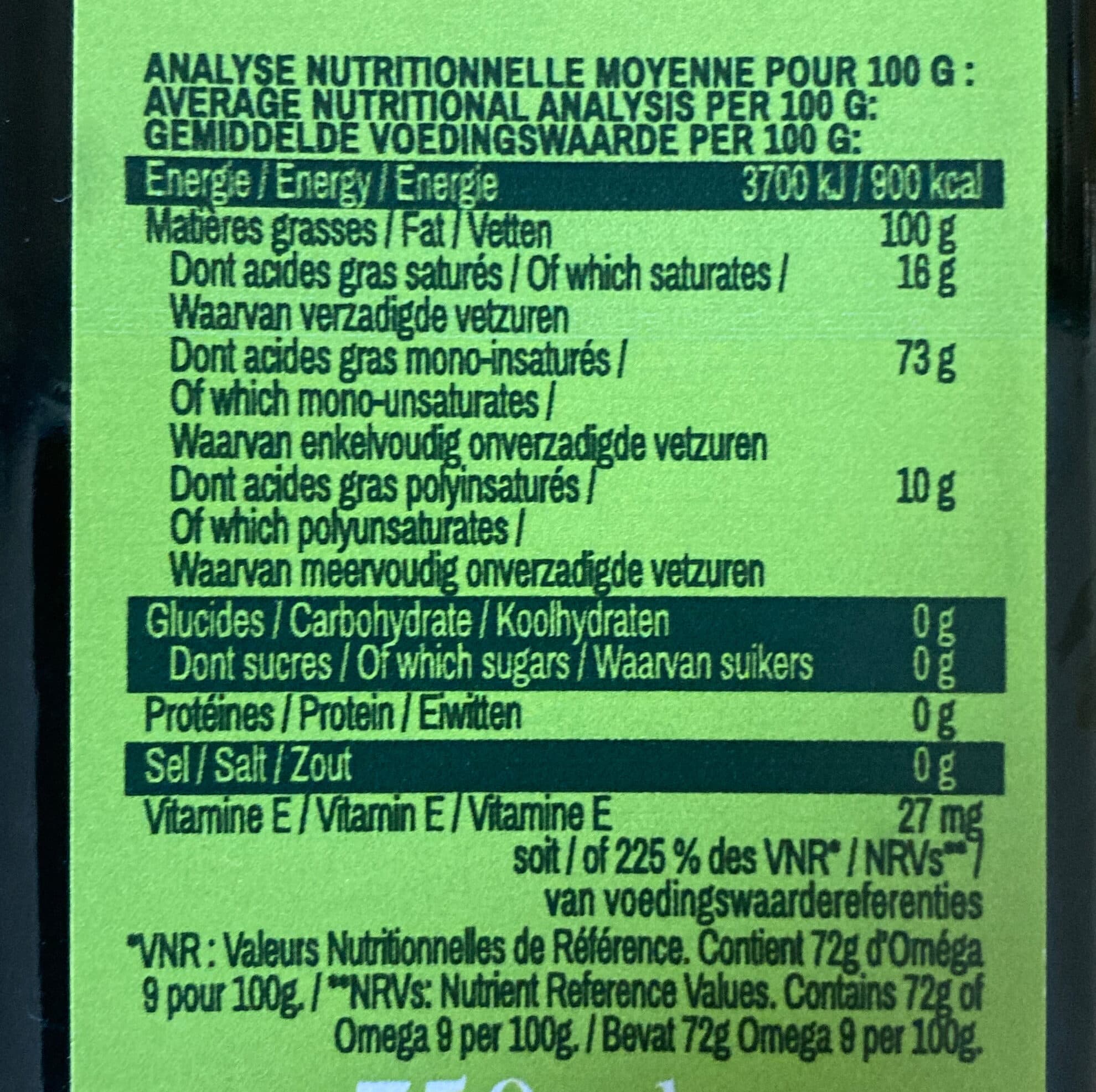 Emile noel Huile d'Olive vierge extra Biologique non filtrée packshot