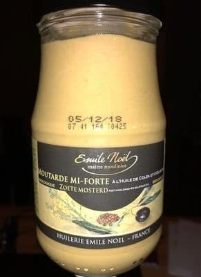 Émile Noël MOUTARDE MI-FORTE COLZA OLIVE packshot