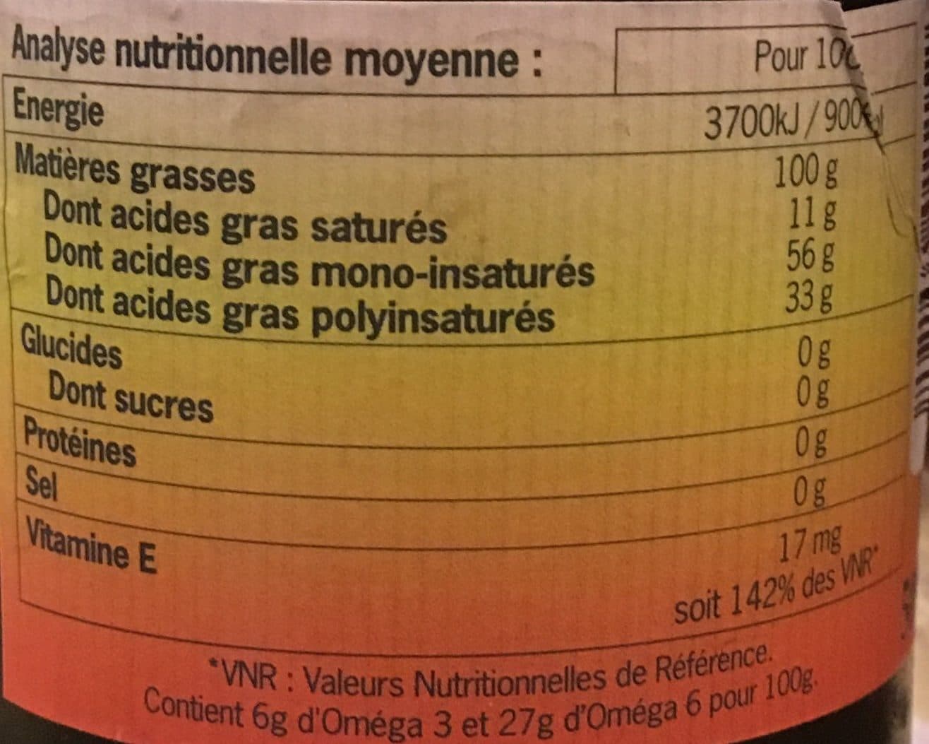 Emile Noël Cocktail d'huiles vierges biologiques Oméga3 packshot