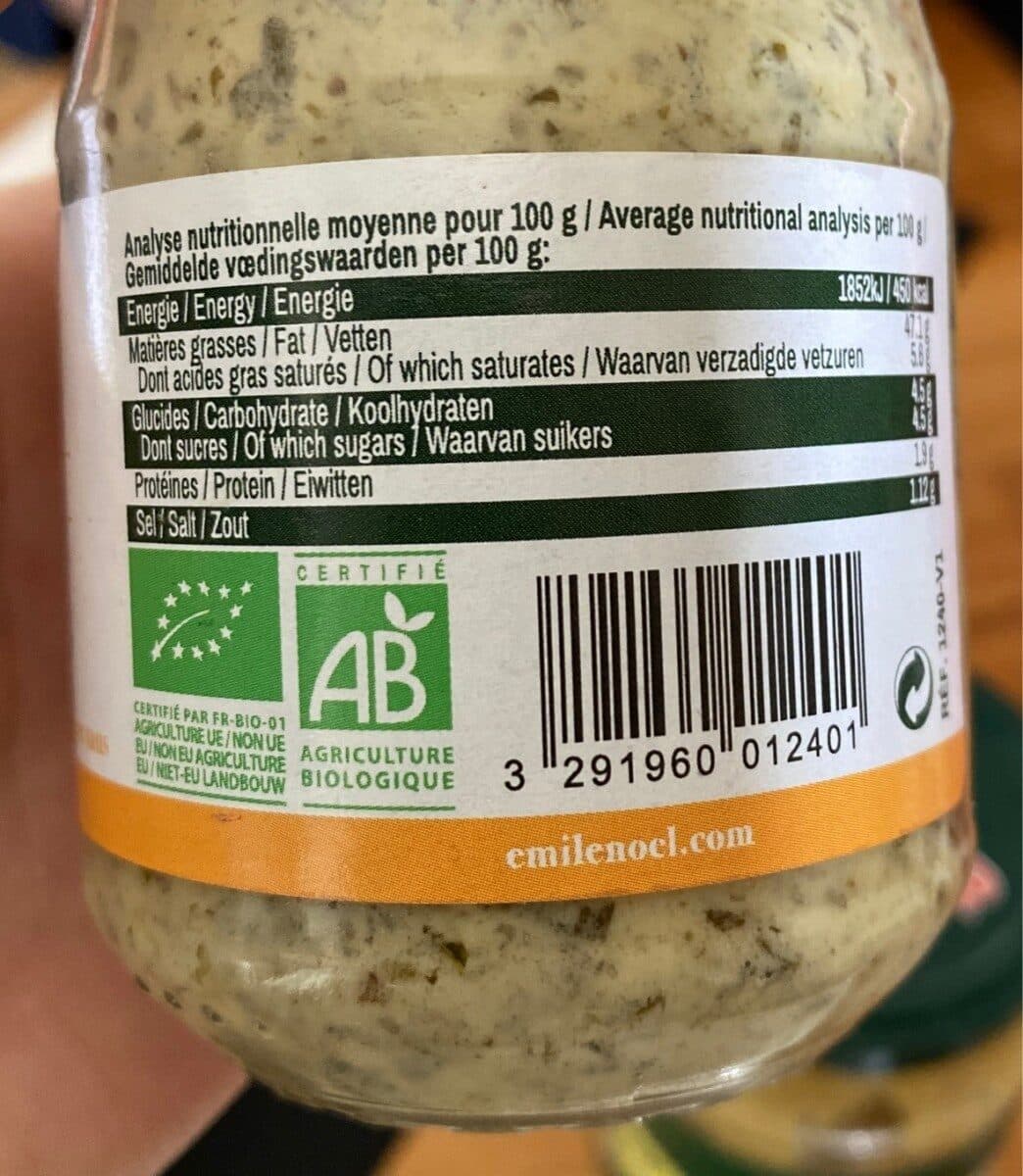 Emile Noel SAUCE BEARNAISE packshot