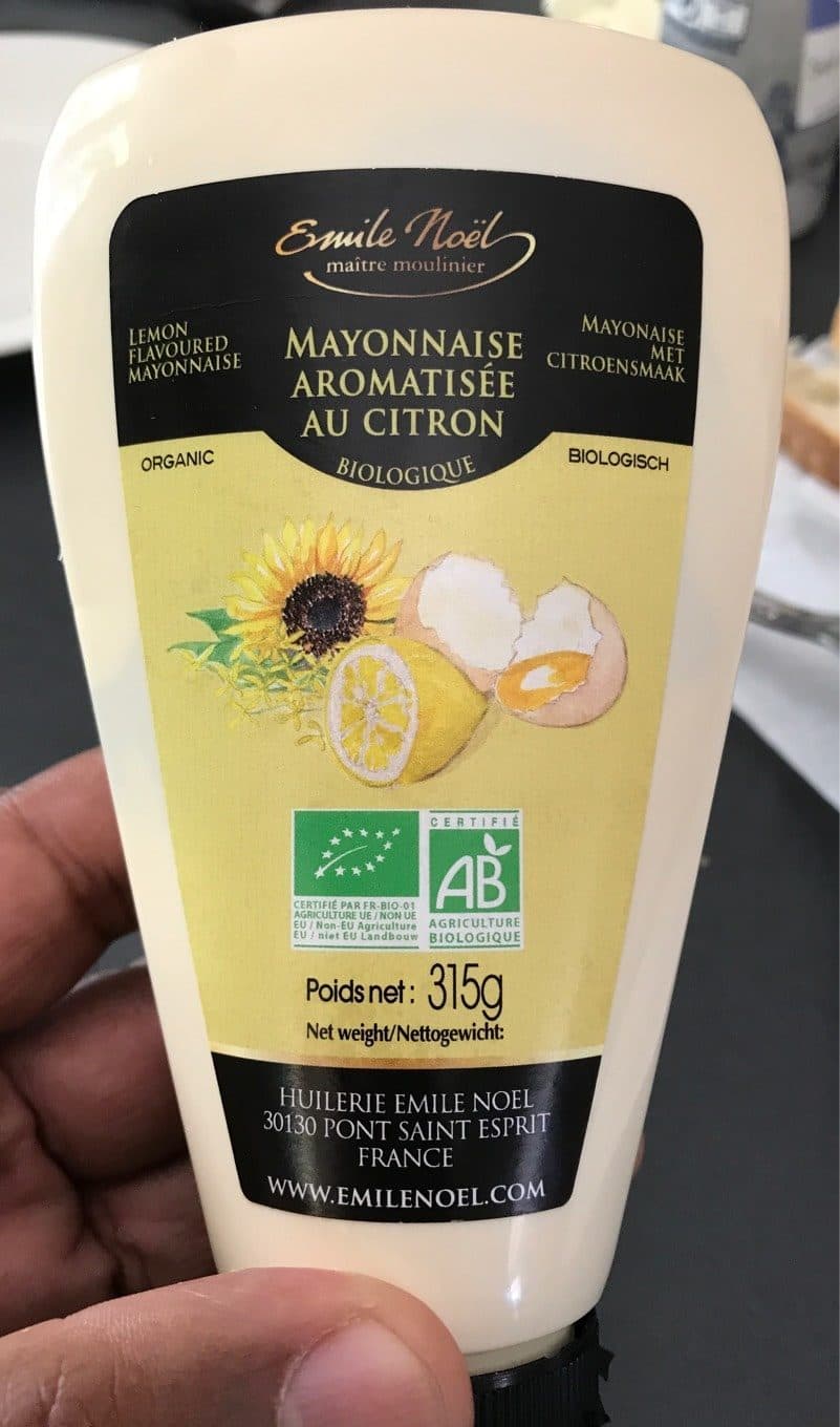Emile Noé Mayonnaise aromatisee au citron packshot