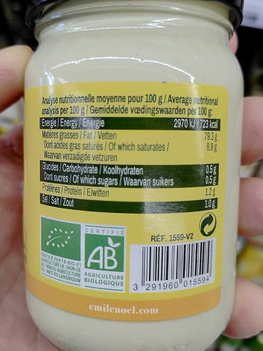 Emile Noël Mayonnaise aromatisée au citron packshot