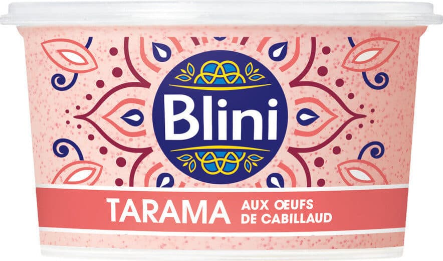 Blini Tarama aux œufs de cabillaud packshot
