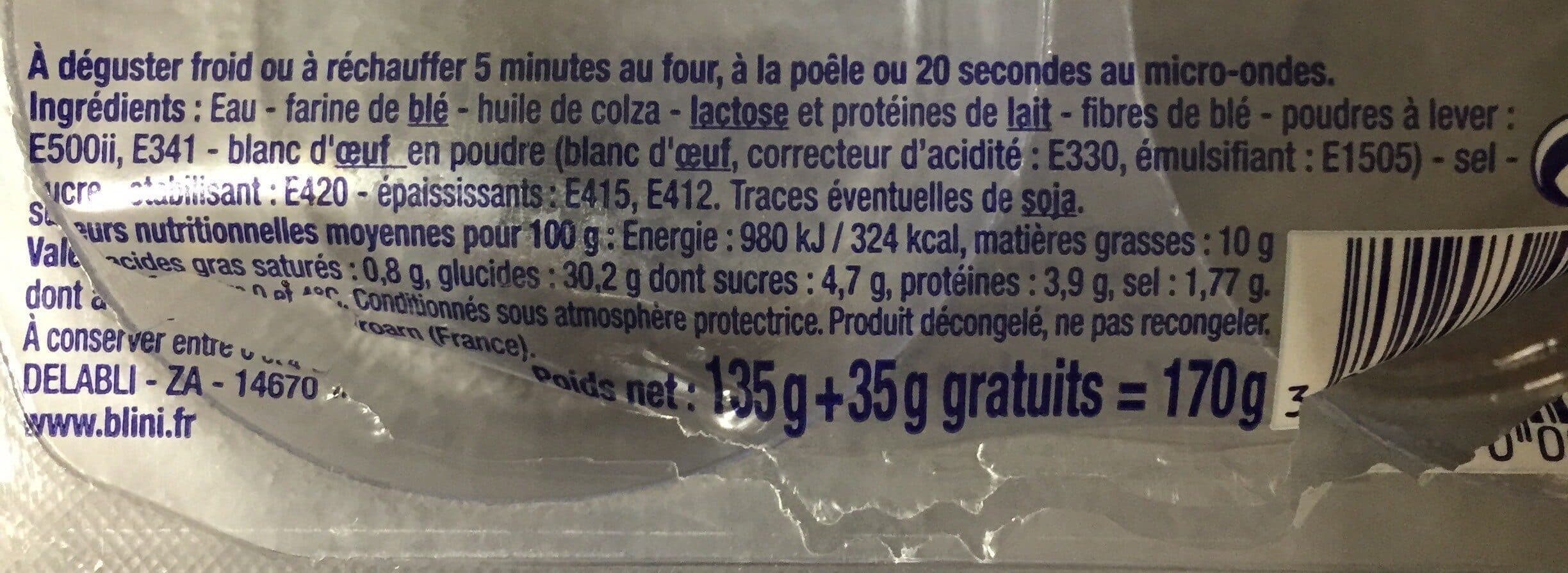 Blini Blinis Cocktails packshot