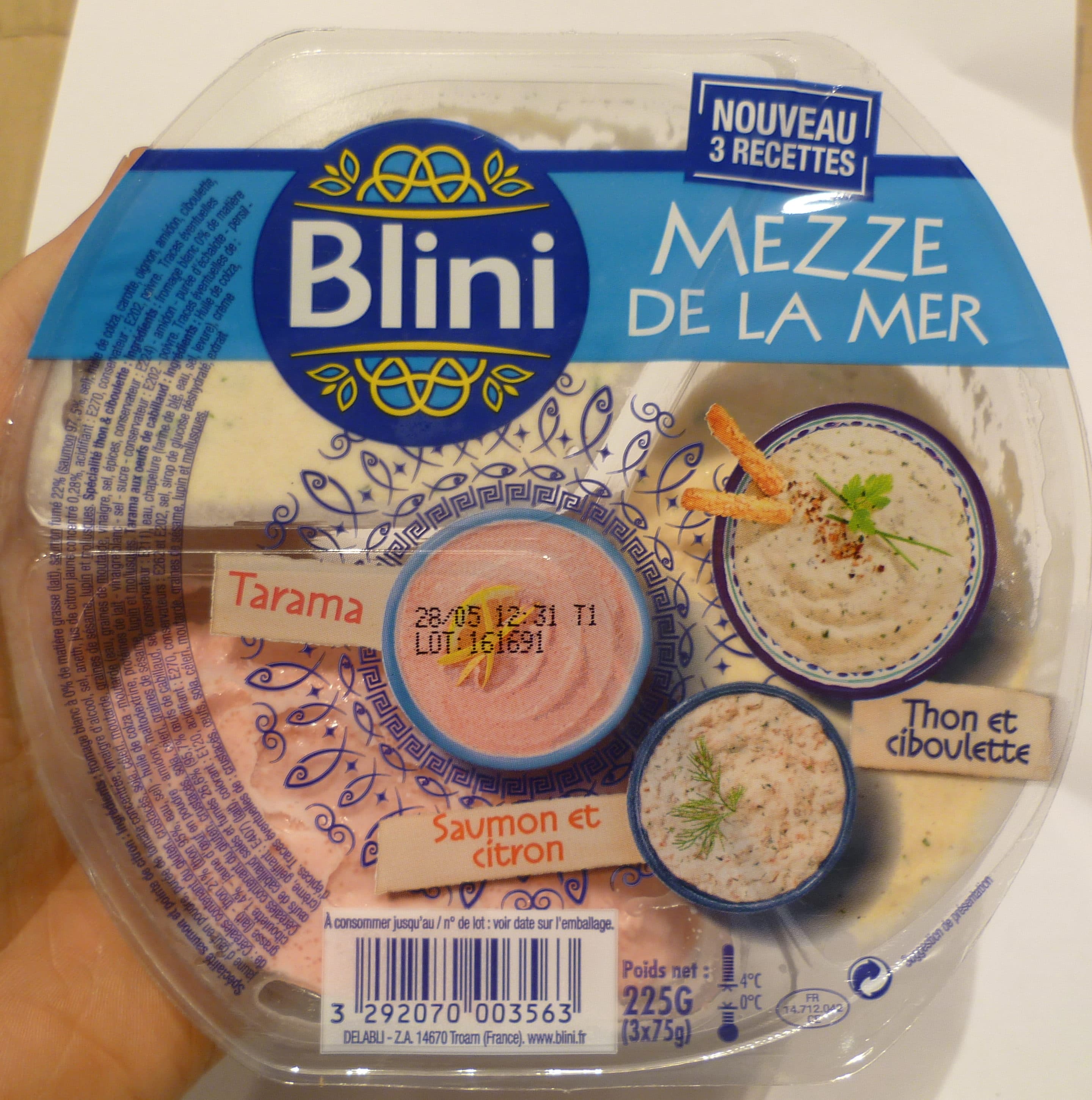 Blini Mezzé de la Mer packshot