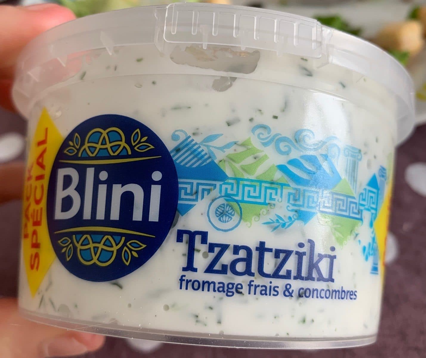 Blini Tzatziki packshot