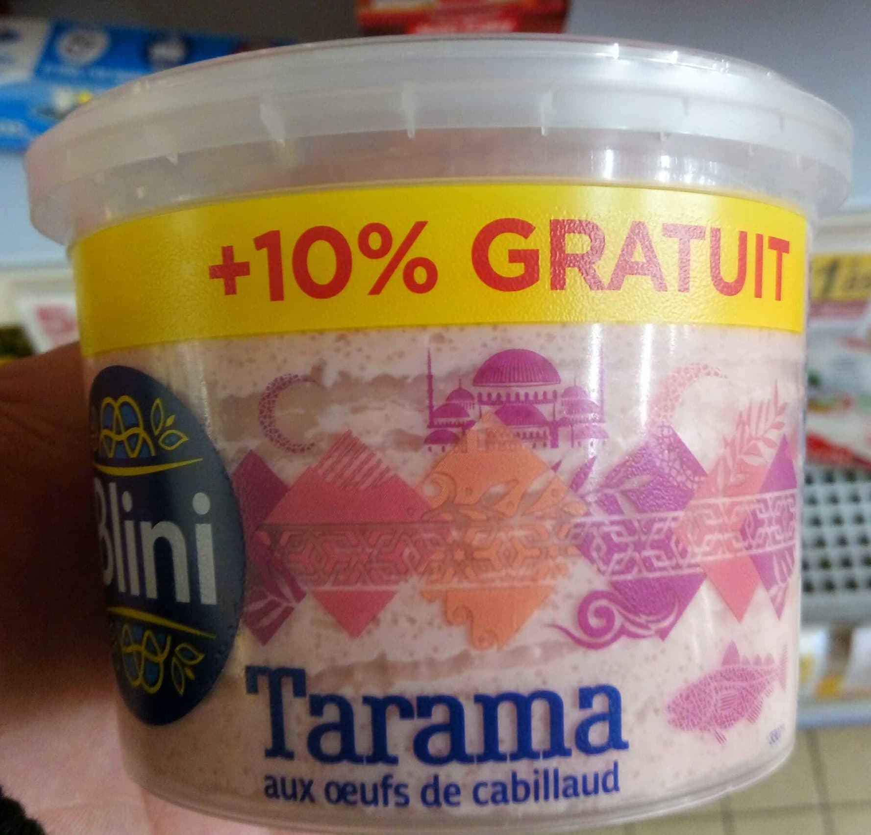 Blini Tarama aux Œufs de Cabillaud packshot