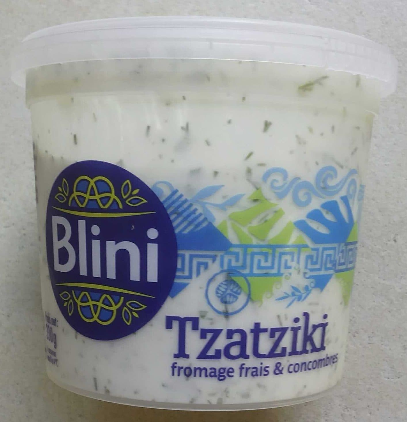 Blini Tzatziki packshot
