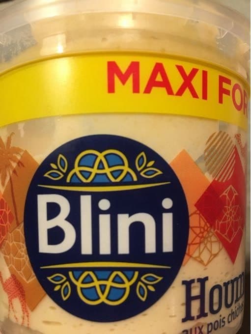 Blini Houmous packshot
