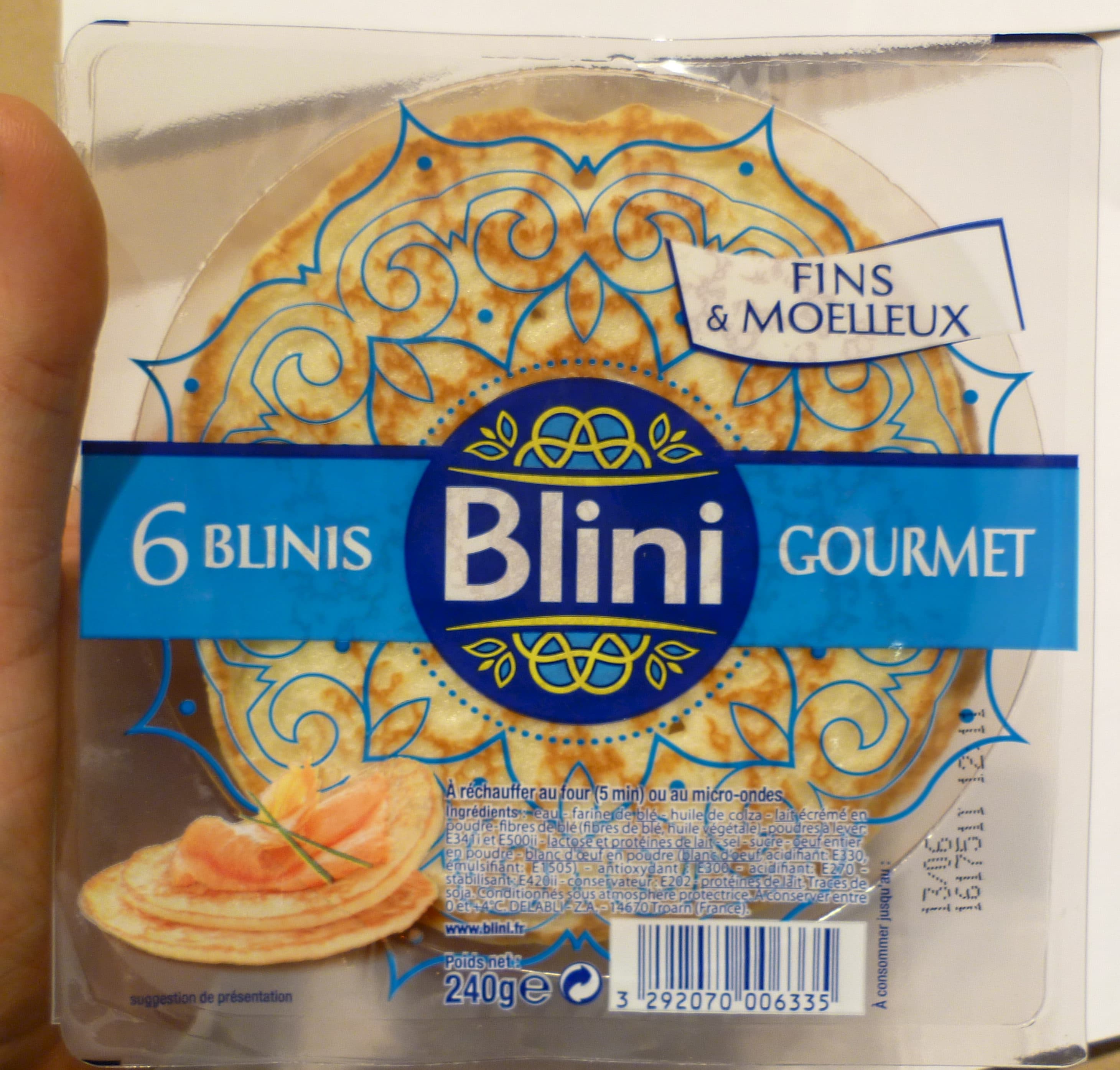 Blini Blinis Gourmet packshot