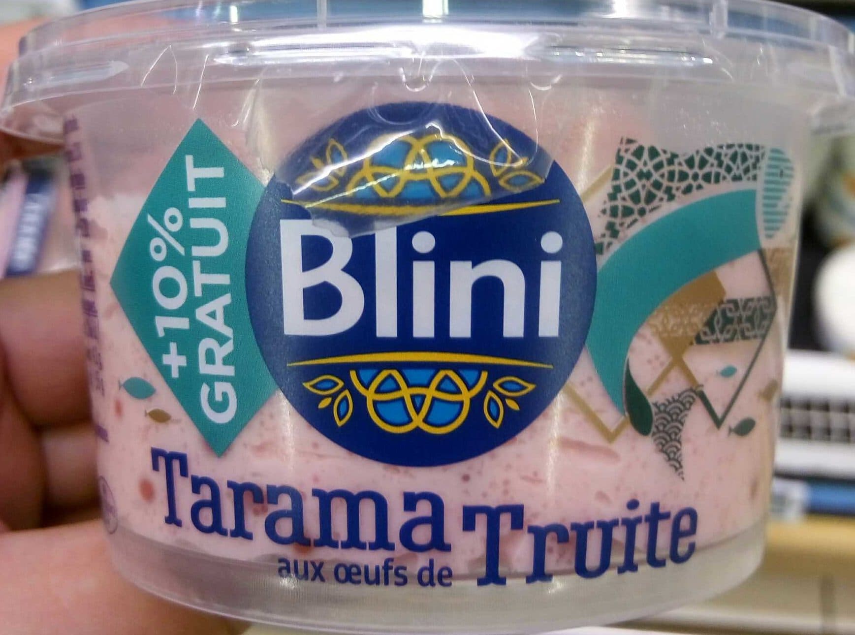 Blini Tarama aux Œufs de Truite packshot
