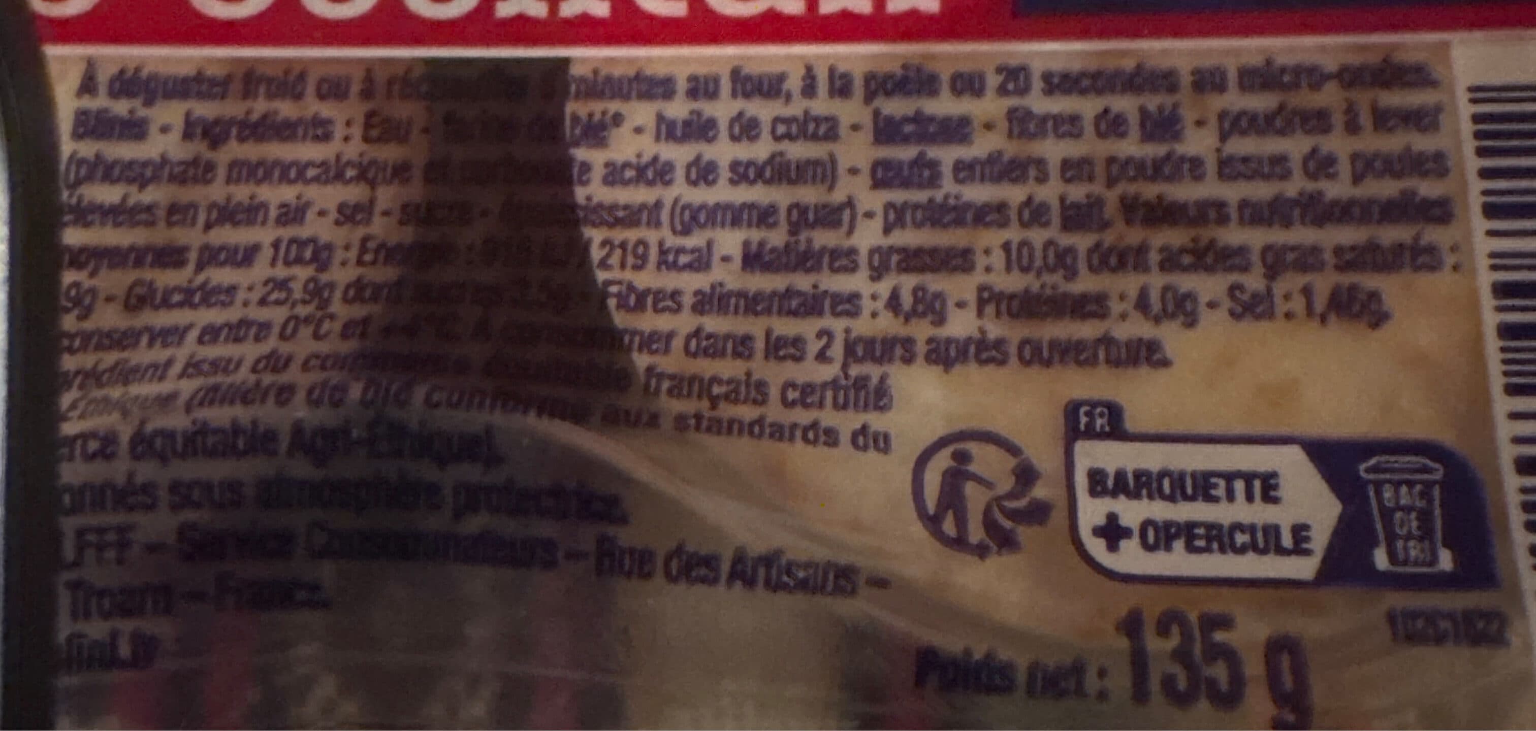 Blini 16 Blinis cocktail packshot