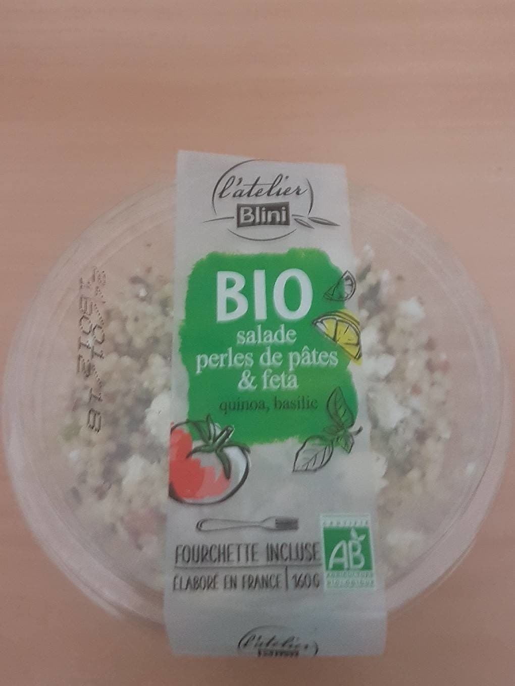 L'atelier Blini Salado bio packshot