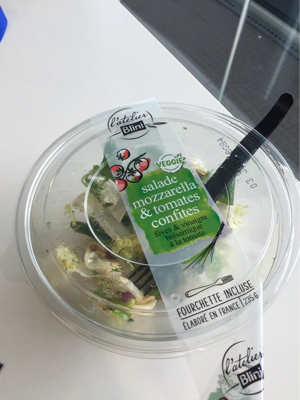 L'atelier blini Salade Mozzarella & tomates confites packshot