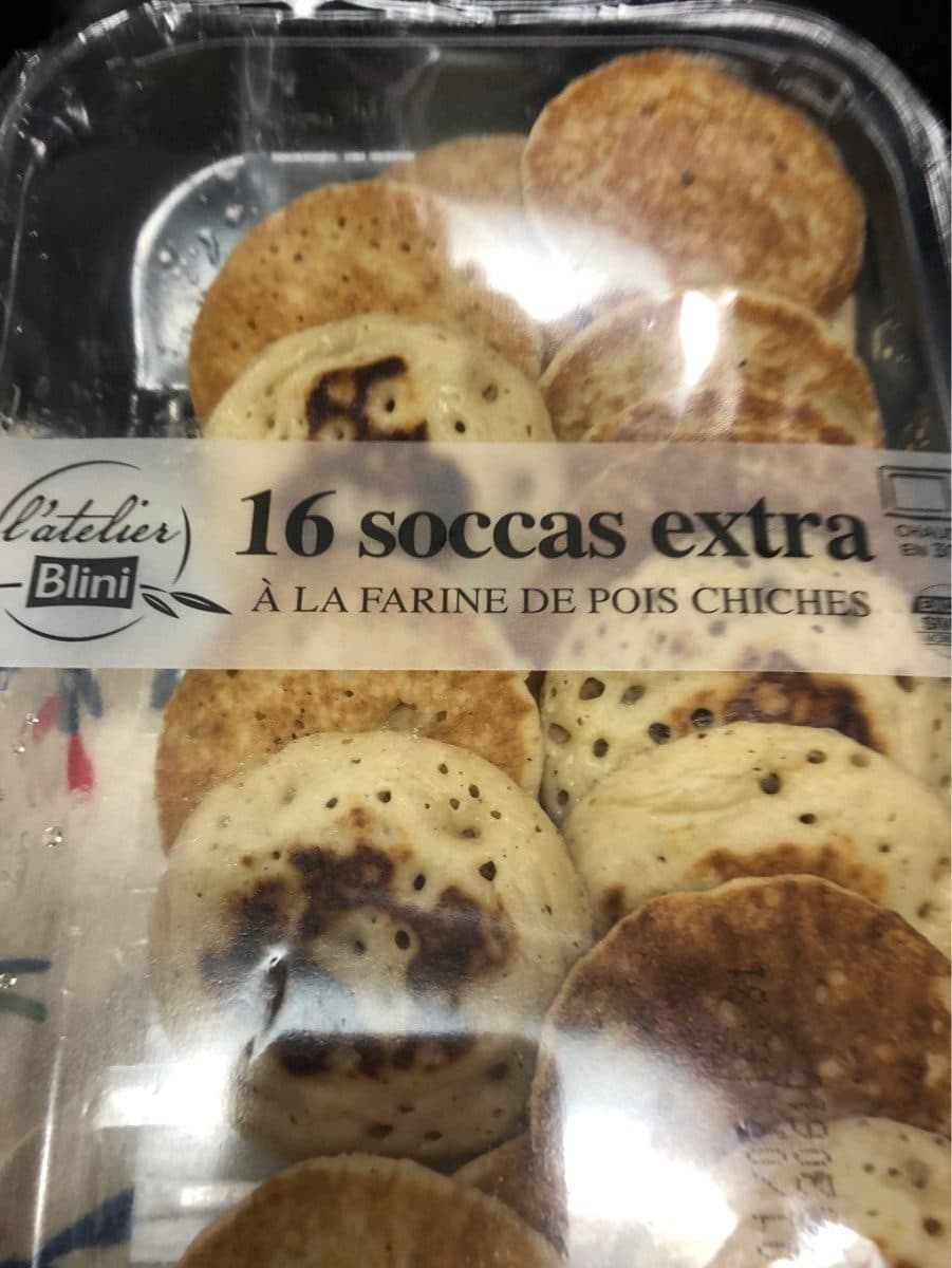 L'Atelier Blini 16 soccas extra packshot