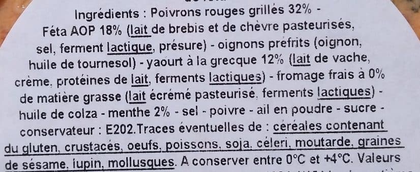 L'Apéro du Poissonnier Tartinade à la grecque packshot