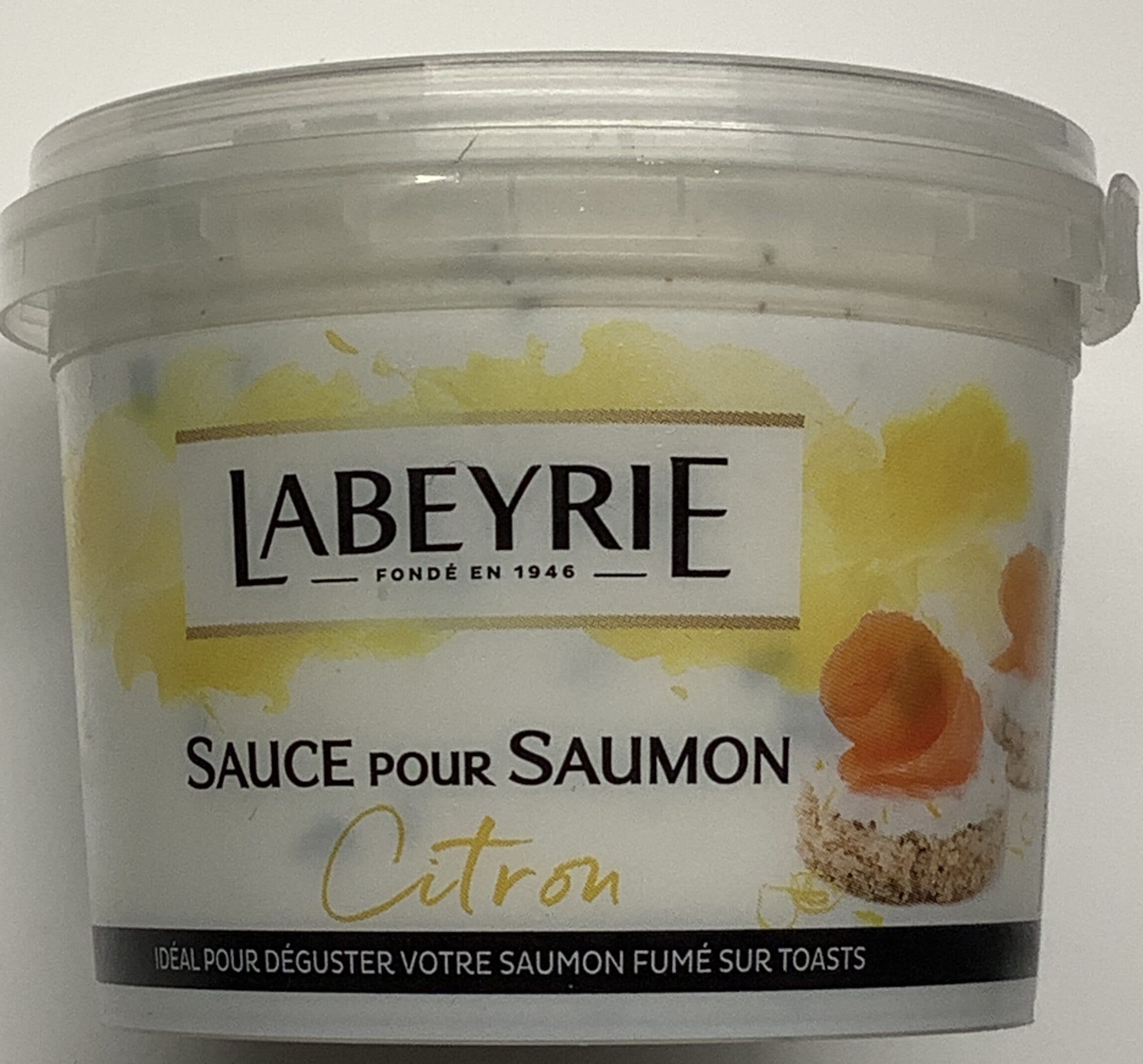 Labeyrie Sauce pour saumon, citron packshot