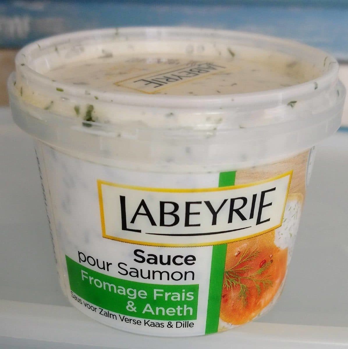 Labeyrie Sauce for salmon packshot