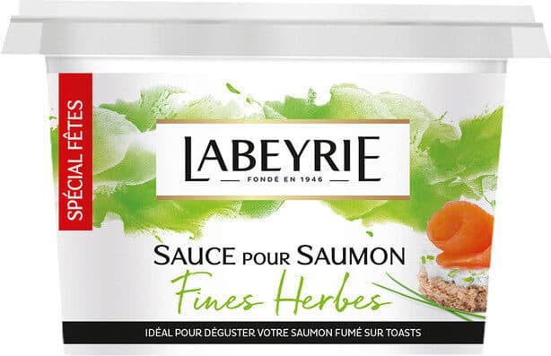 Labeyrie Sauce fines herbes spécial saumon packshot
