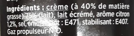 Labeyrie Crème fouettée saveur citron packshot