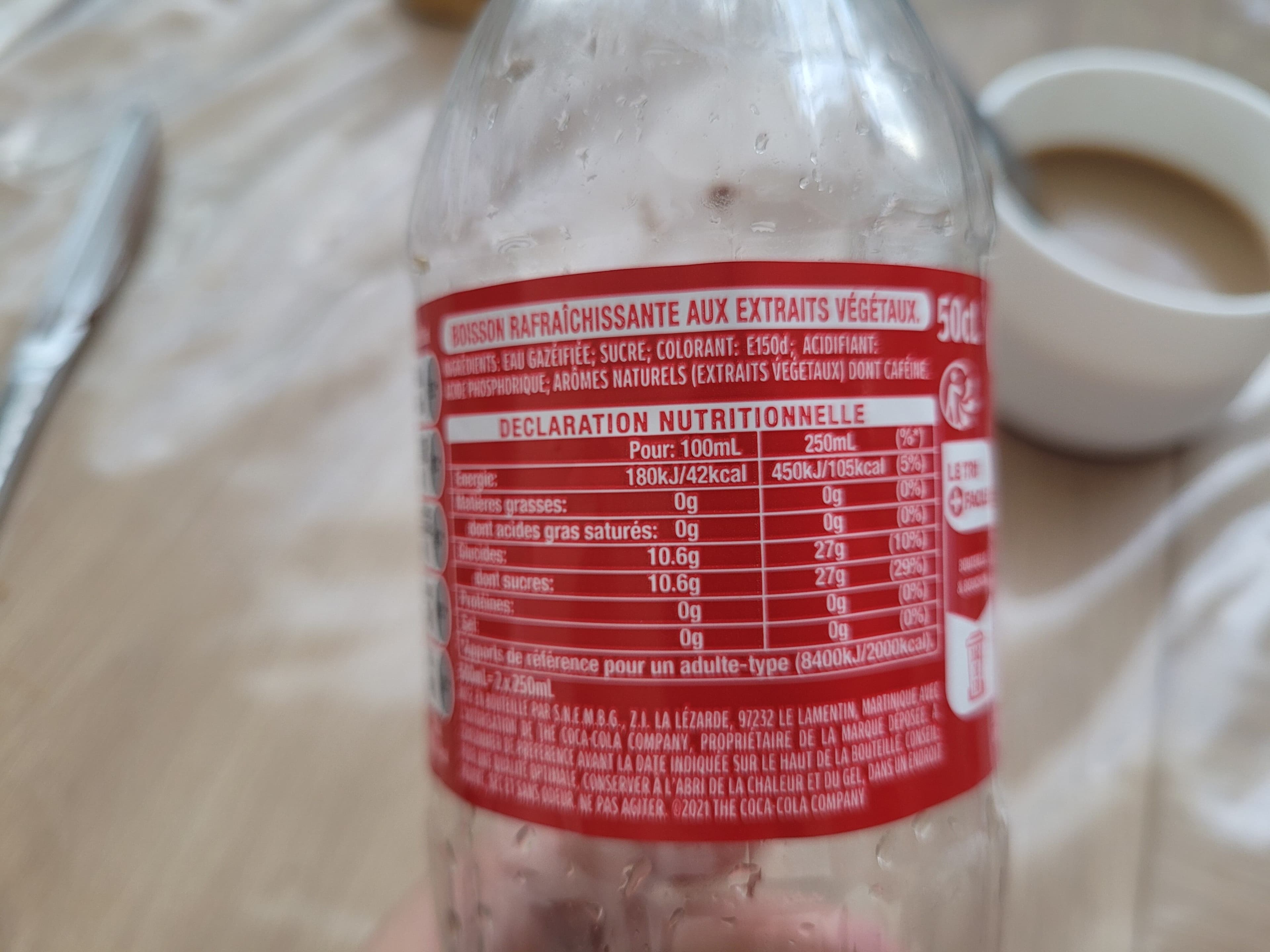 COCA-COLA Boisson rafraîchissante aux extraits végétaux packshot