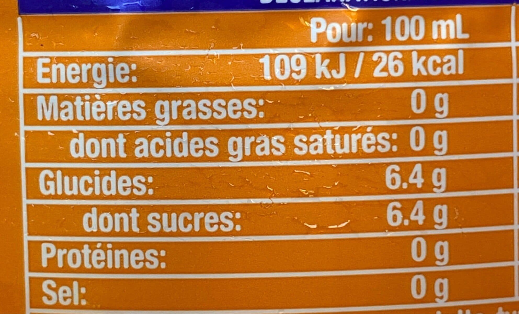 Fanta Saveur orange packshot