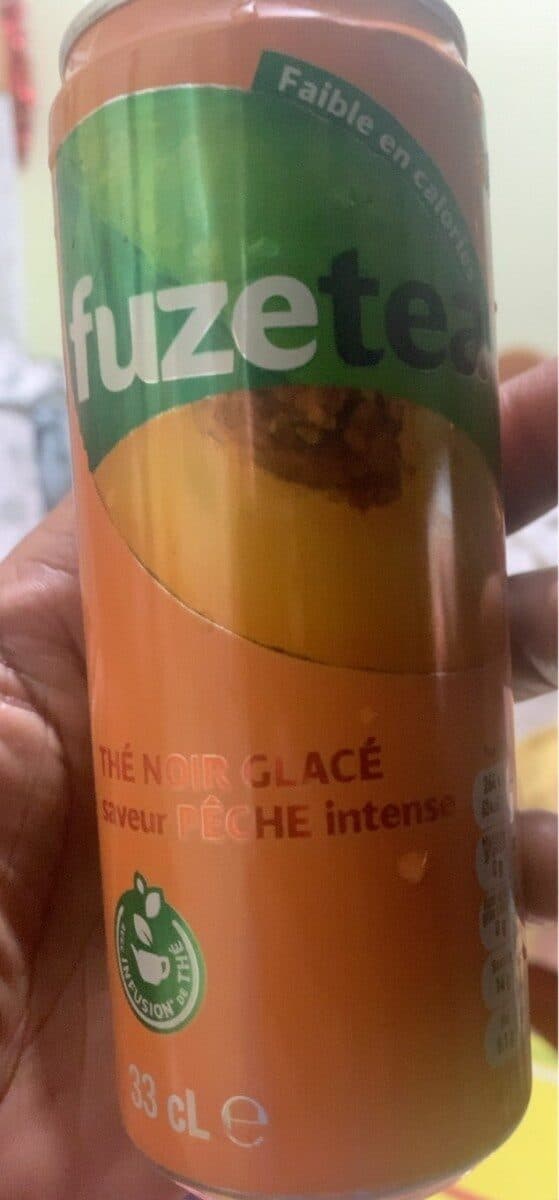Fuzetea Tea pêche packshot