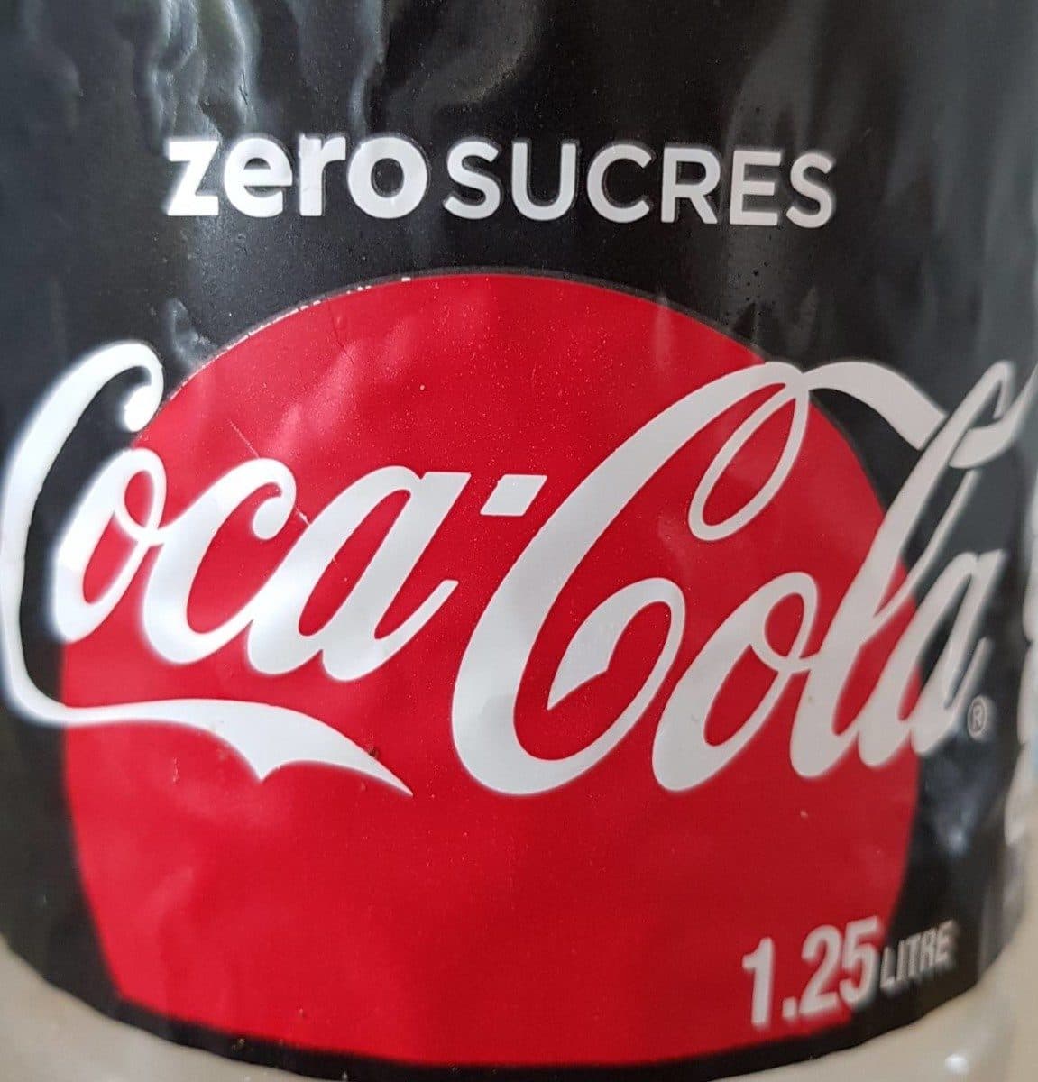 Coca-Cola Coca cola zéro sucres packshot