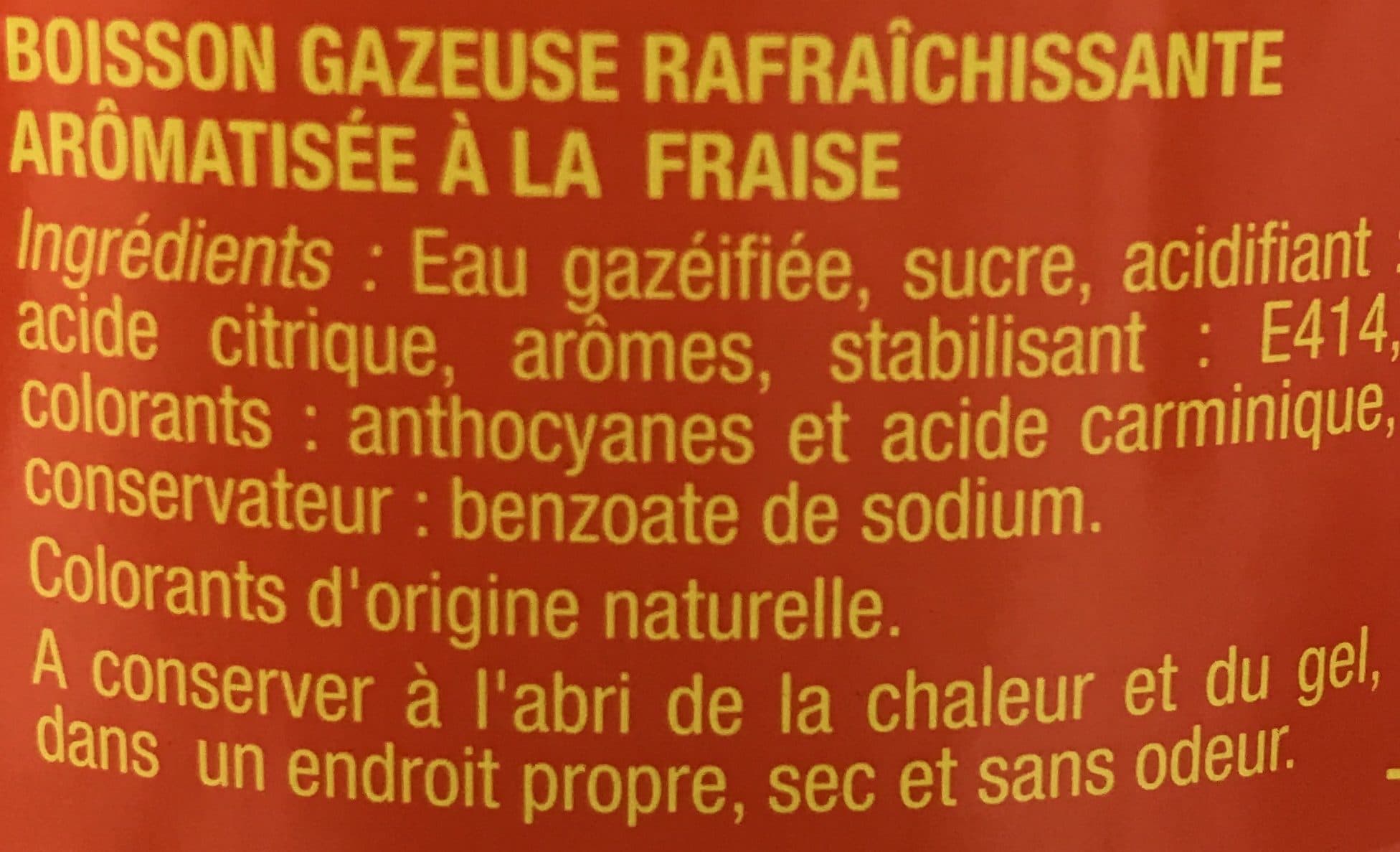 Royal Soda Royal Soda Fraise packshot