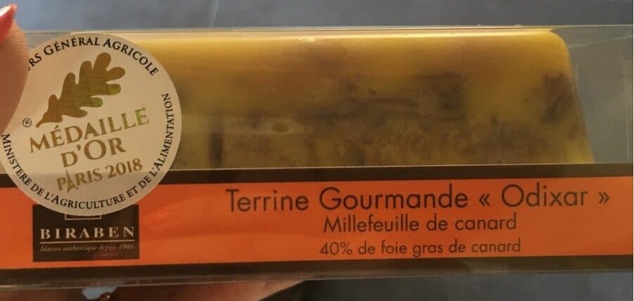 Biraben Terrine gourmande "odixar" packshot