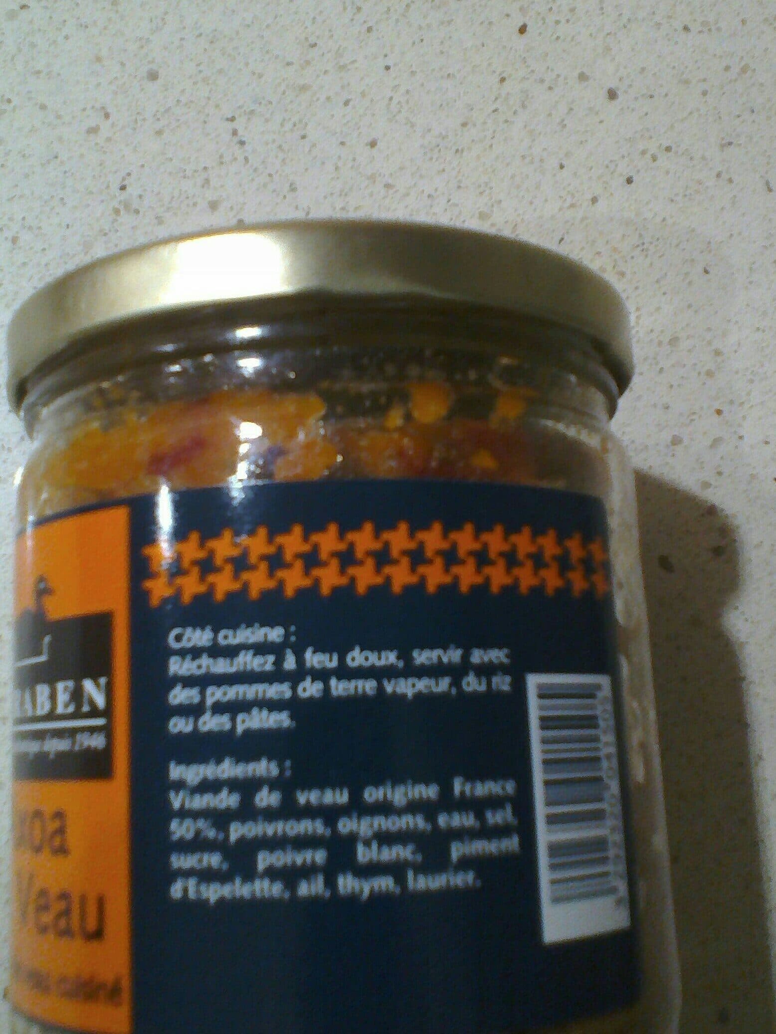Biraben Axoa de veau packshot