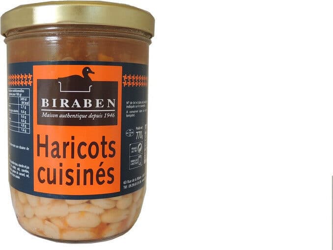 Biraben Haricots cuisinés packshot