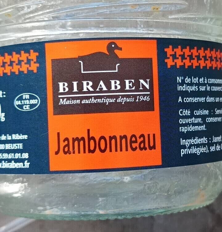 Biraben Jambonneau packshot
