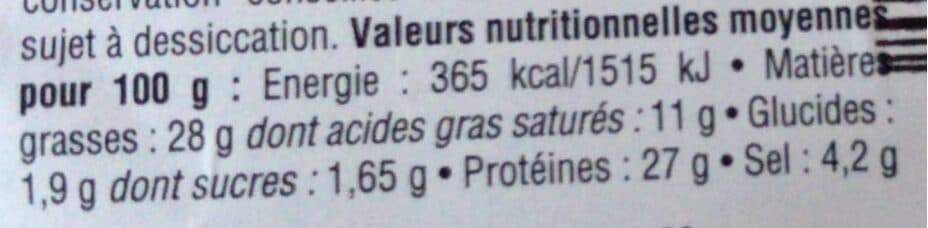 La Laucanaise Saucisson sec label rouge packshot