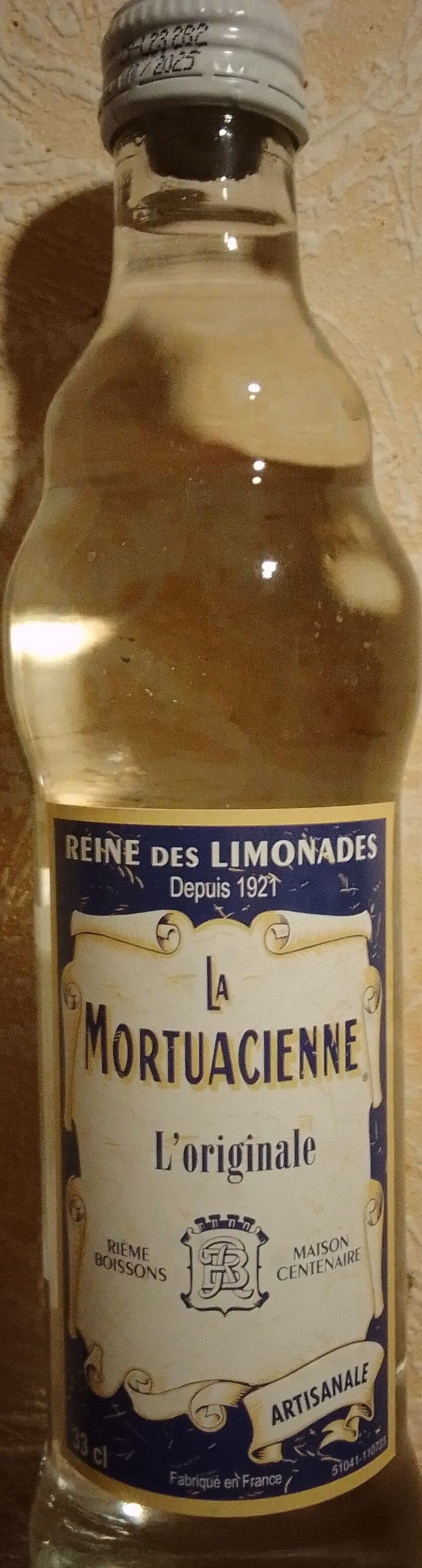 La Mortuacienne Limonade artisanale packshot