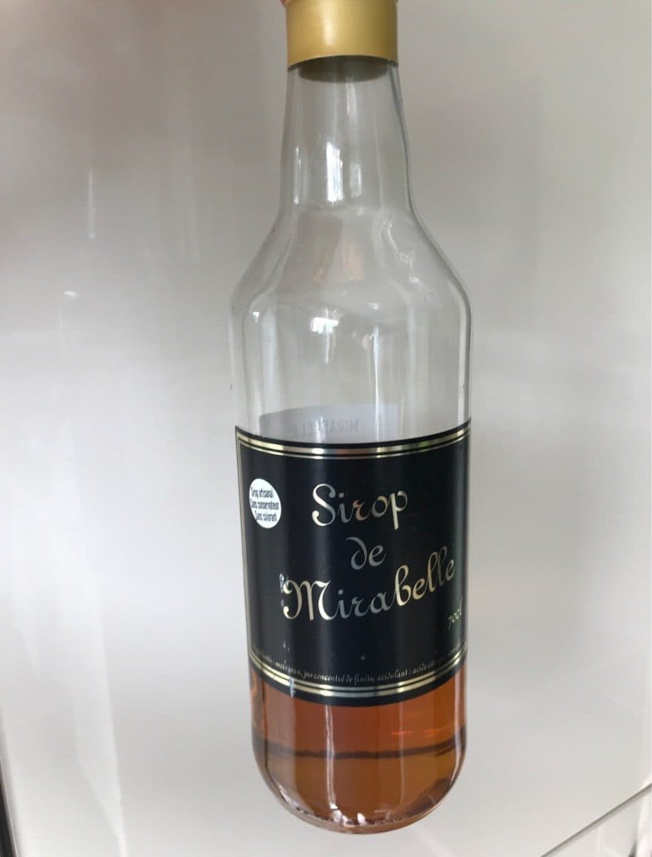 Open Food Facts Sirop de mirabelle packshot
