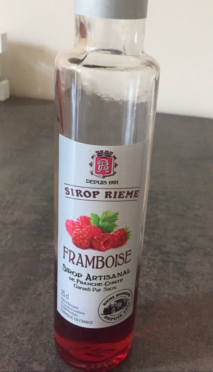 Open Food Facts Sirop artisanal packshot