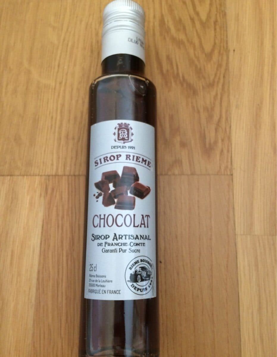 Open Food Facts Sirop chocolat packshot