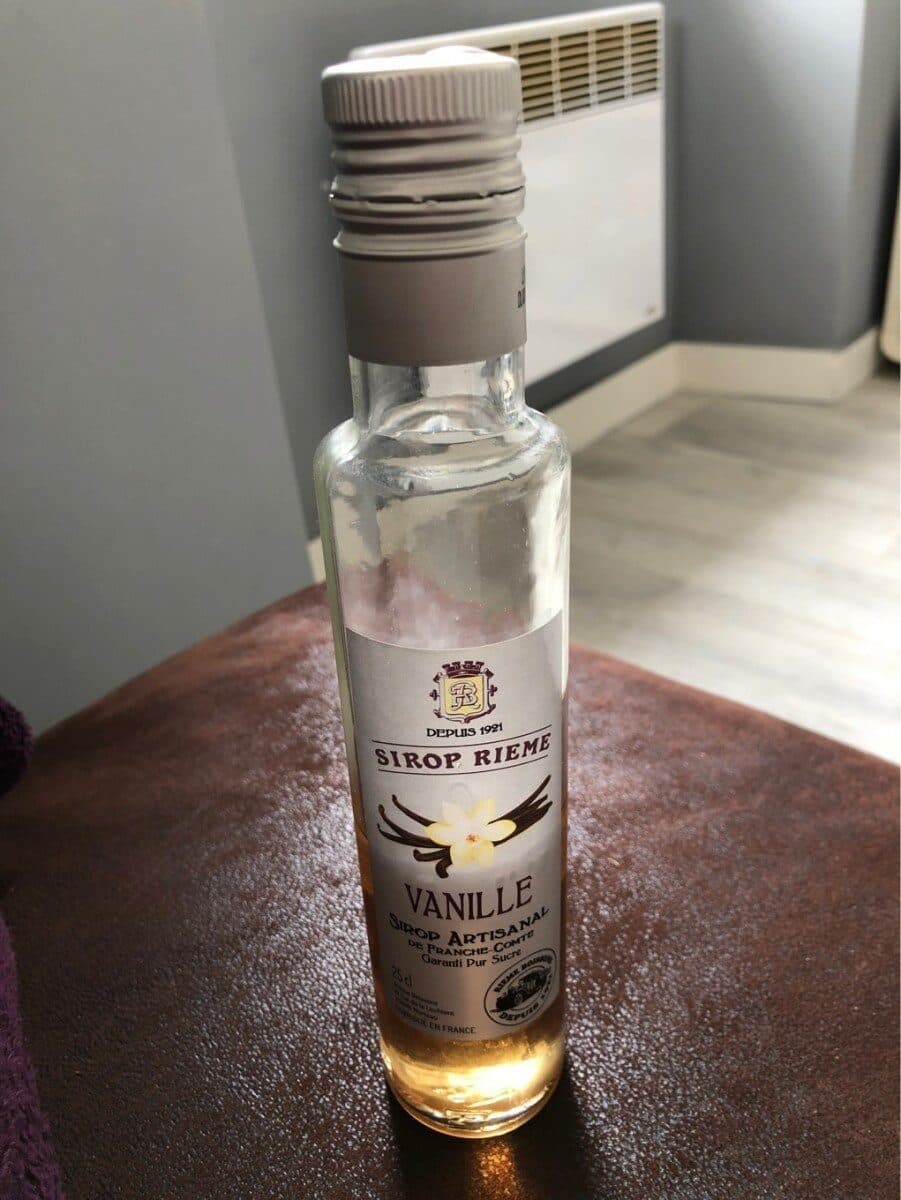 Open Food Facts Sirop Vanille packshot