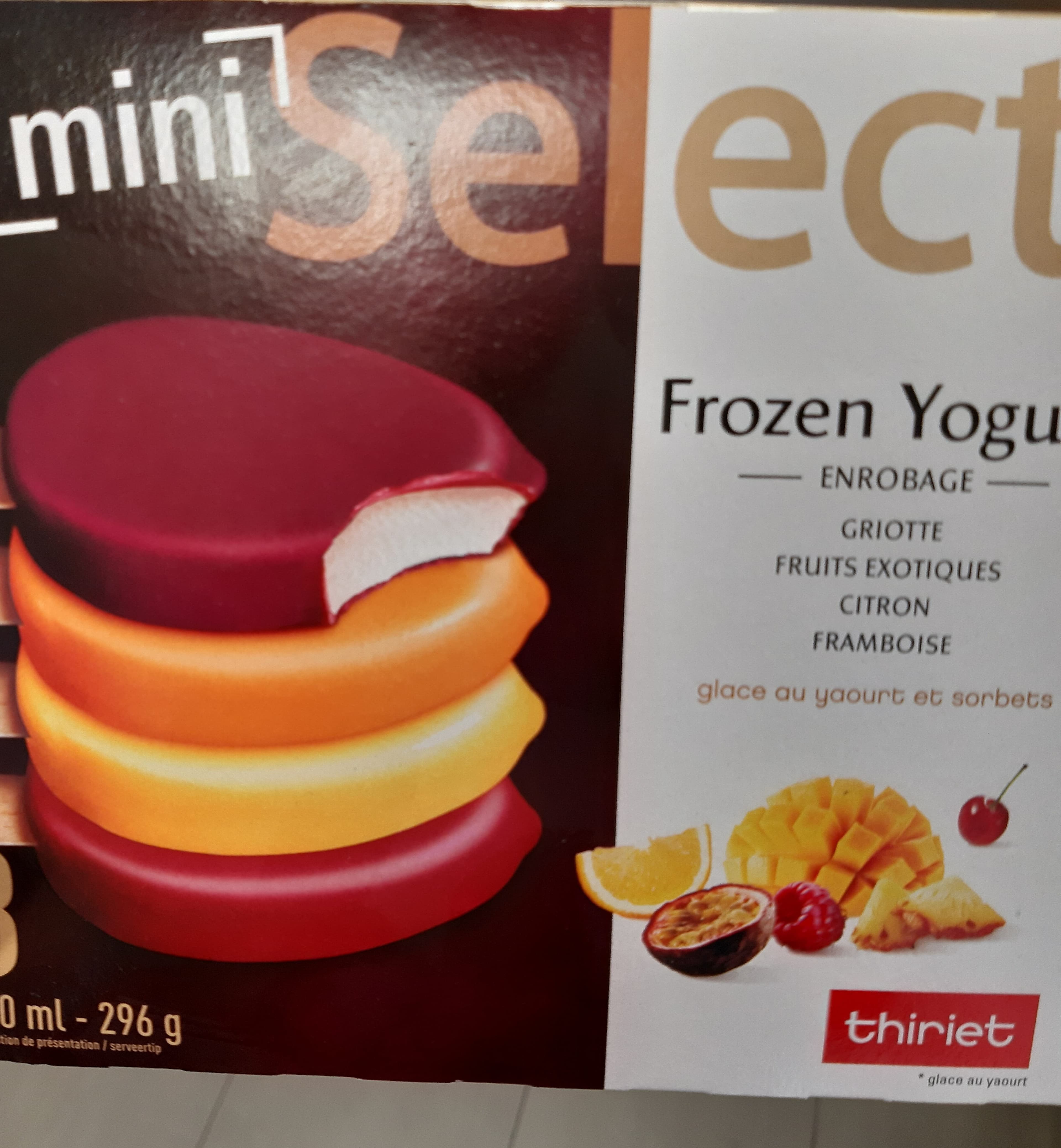 Thiriet Mini sélect yaourt et fruits assortis packshot