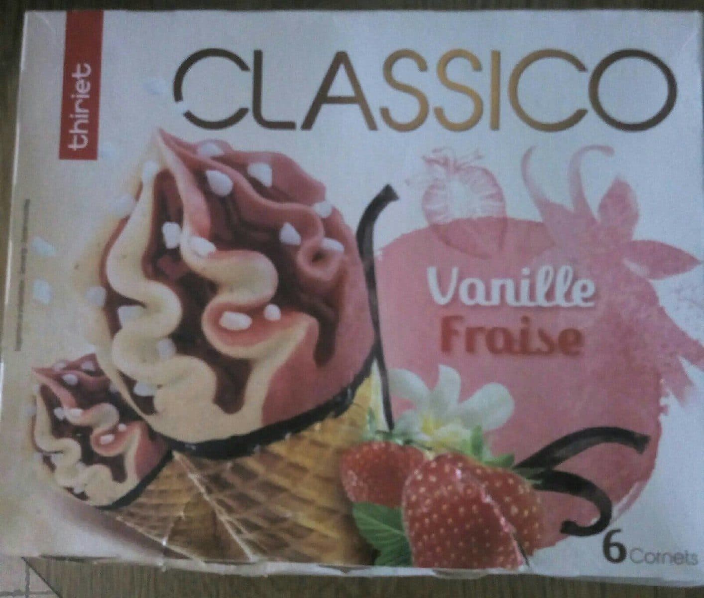 Thiriet Cornet Classico Vanille Fraise packshot