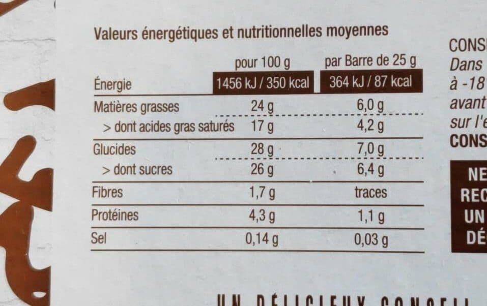 Thiriet Barres glacées noix de Coco packshot