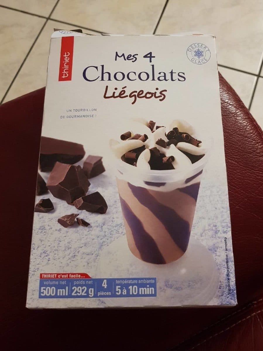 Thiriet Mes 4 Chocolats Liégeois packshot
