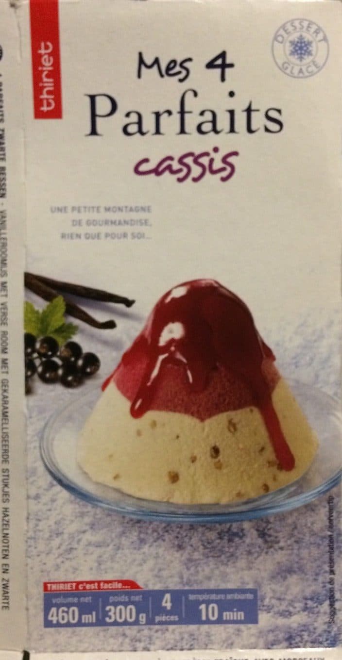 Thiriet Mes 4 Parfaits au cassis packshot