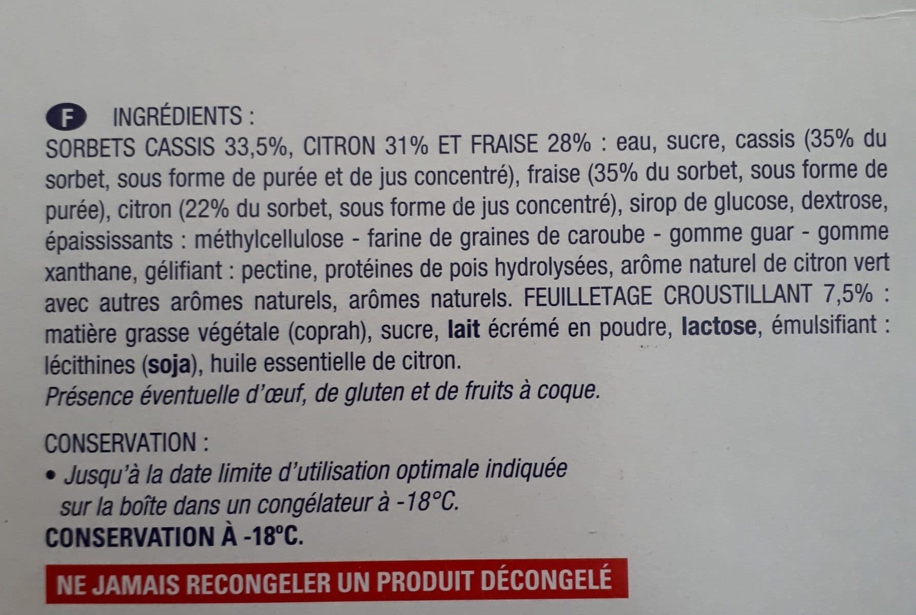 Thiriet Mon Passionata cassis citron fraise packshot