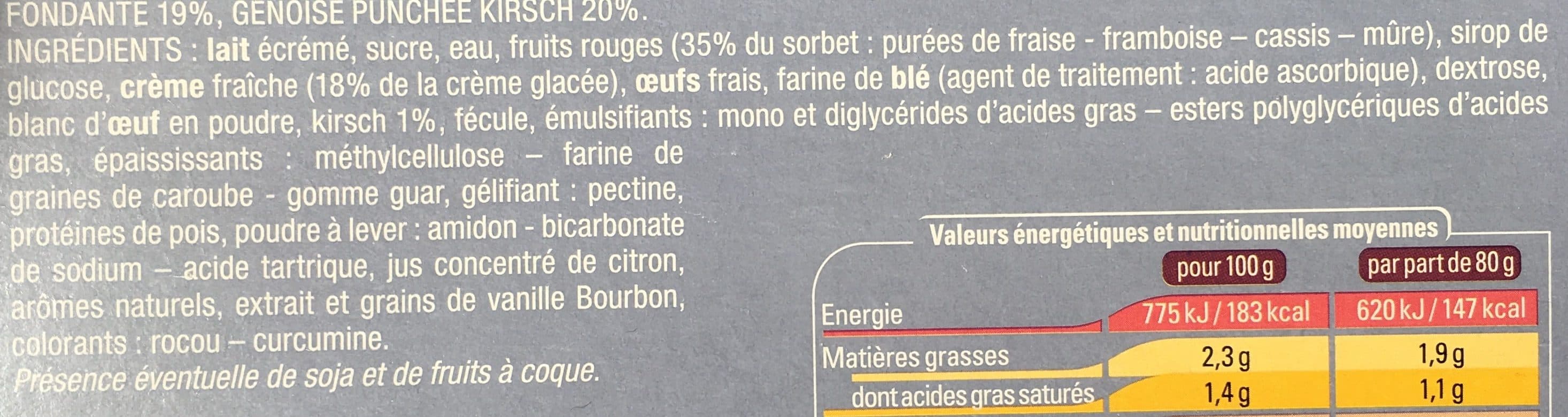 Thiriet Omelette Norvégienne Vanille Fruits Rouges packshot