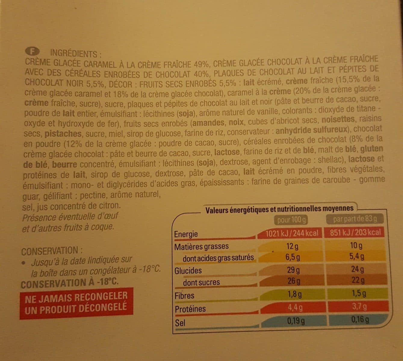 Thiriet Truffé Façon Mendiants packshot