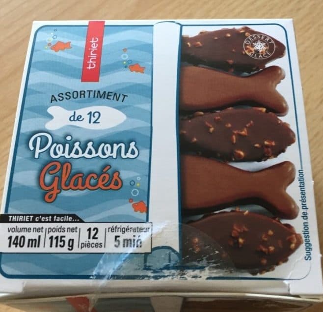 Thiriet Assortiment de 12 Poissons Glacés packshot