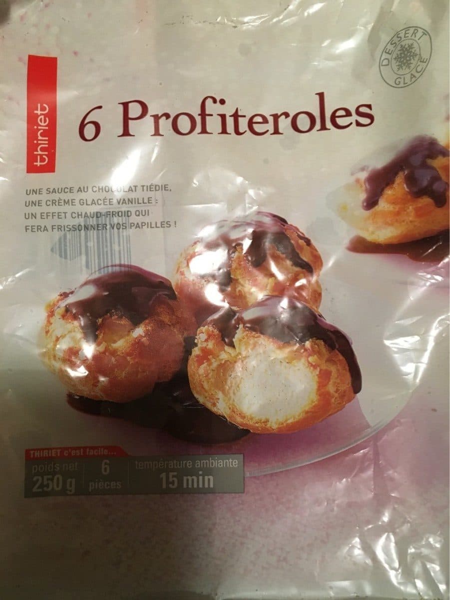 Thiriet 6 profiteroles packshot