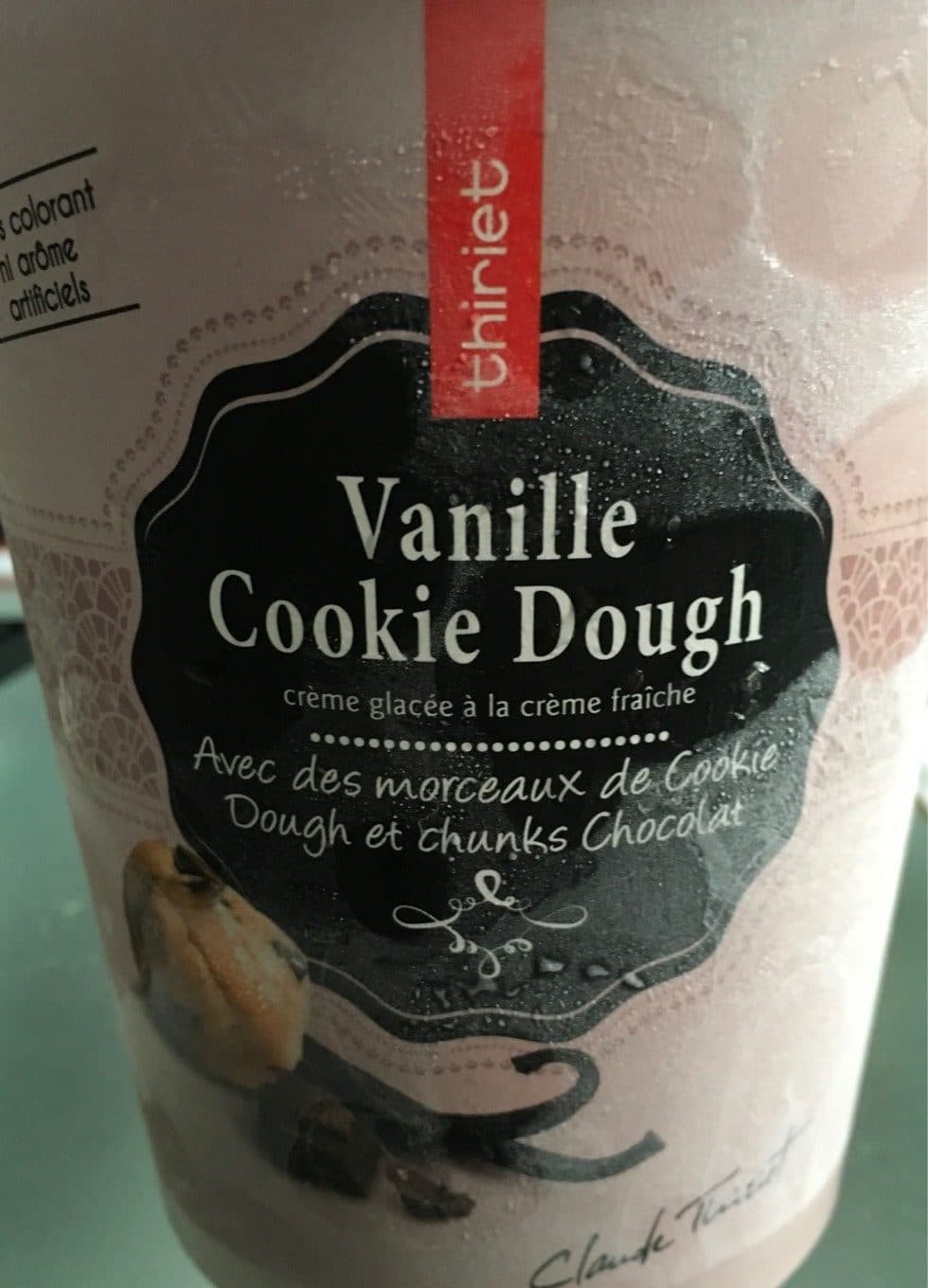 Thiriet Creme Glacée Vanille Cookie Dough packshot